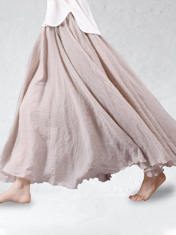 Farrah | Falda brillante con movimiento fluido
