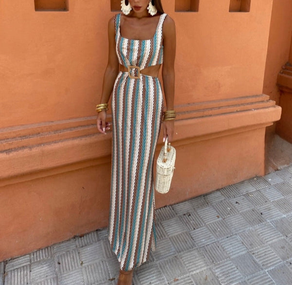Karina™ | Vestido Sunset Breeze