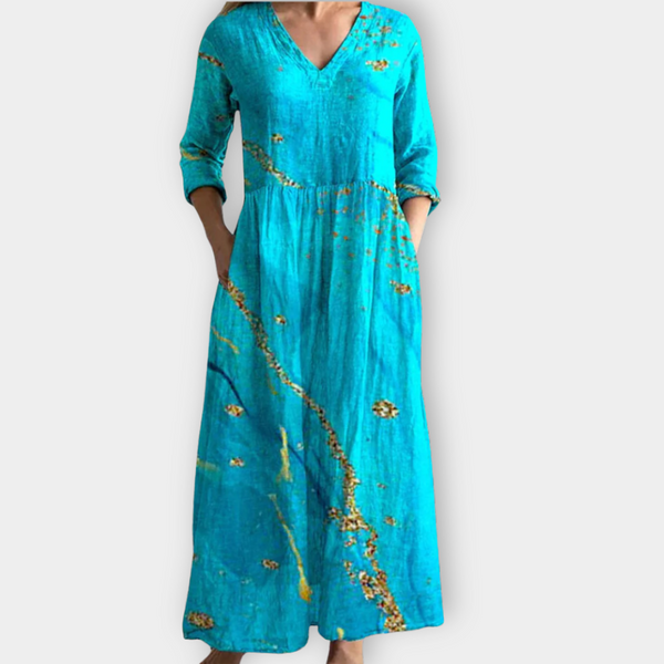 Zoraida | Vestido boho maxi