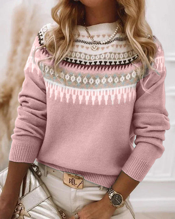 Corinne | Suéteres coloridos con estampado