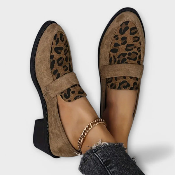 Carla | Zapatos elegantes con estampado de leopardo