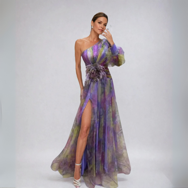 Idoia | Vestido elegante artesanal para mujer