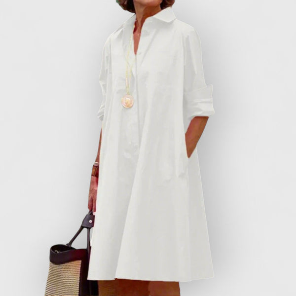Yolie | Vestido blanco elegante