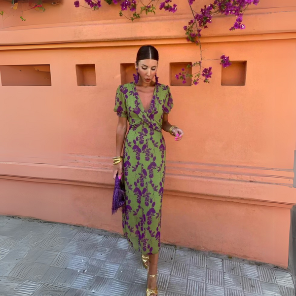 Daniela | Vestido con estampado floral