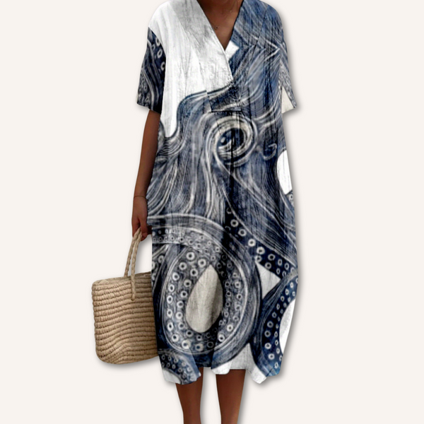 Ariadna｜Vestido estampado