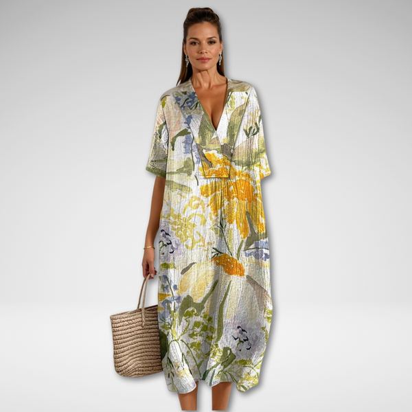 Camila｜Vestido estampado