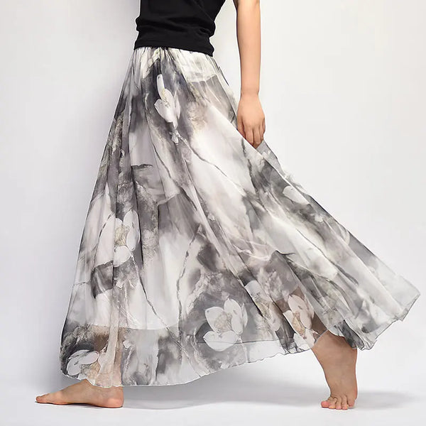 Genevieve | Falda maxi ligera para cualquier ocasión