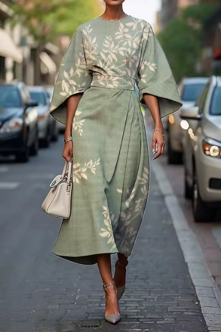 Celines | Elegante vestido midi floral