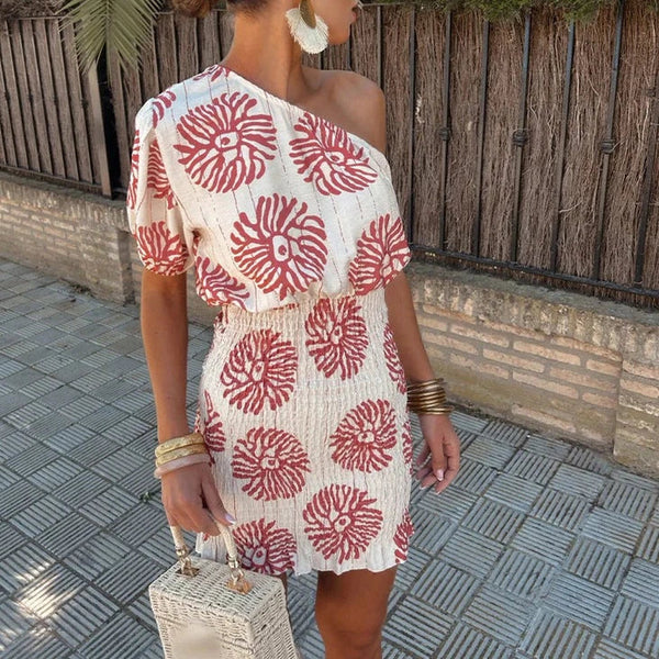 Claudia| Vestido corto informal de verano