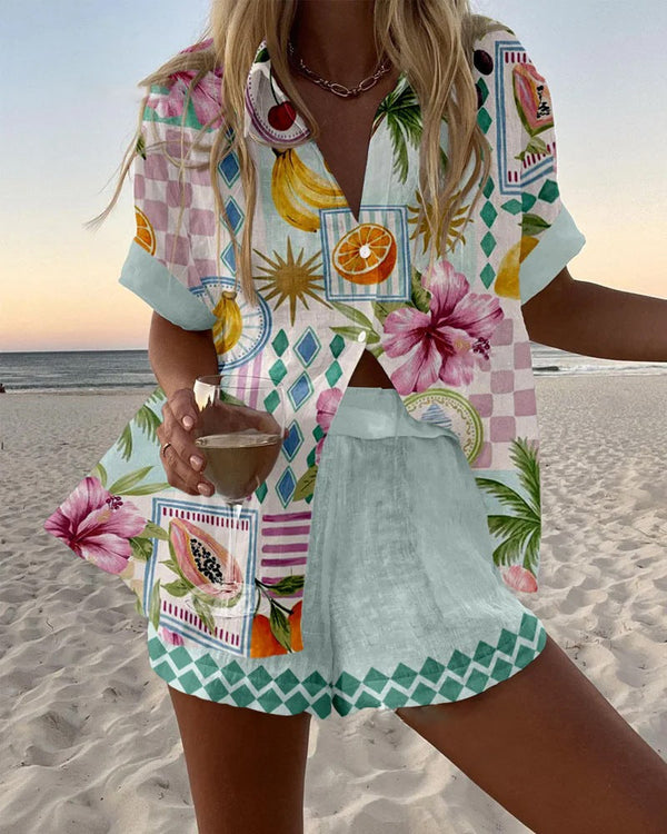 Giada™ | Conjunto Corto Frutal