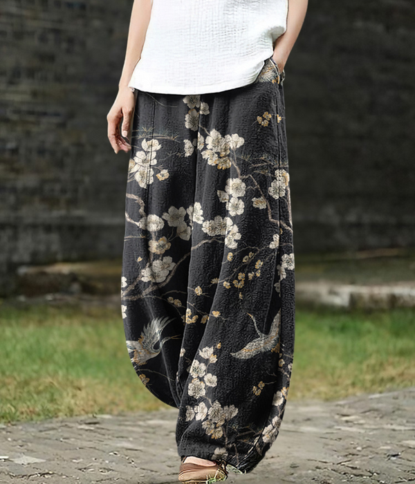 Lilibeth | Pantalones con estampado floral