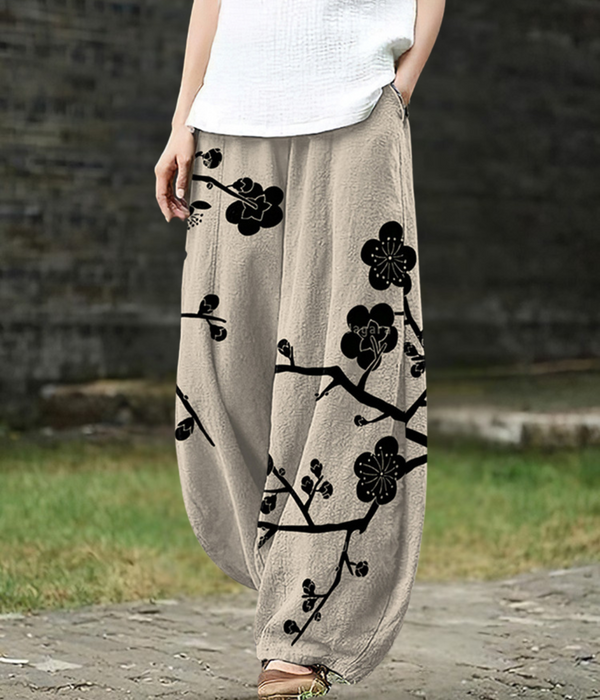 Julieta | Pantalones con estampado floral
