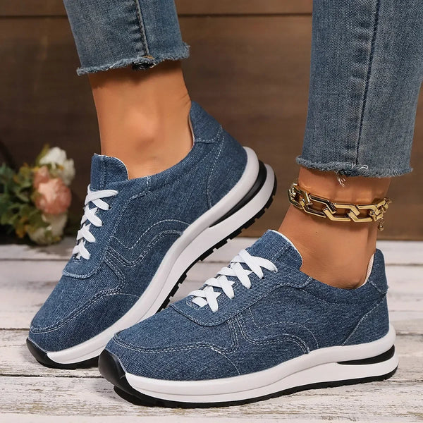 Dora | Zapatillas de denim modernas