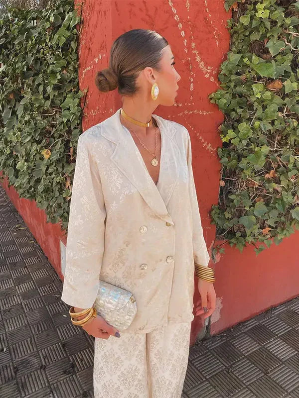 Kelly™ | Conjunto de blazer chic