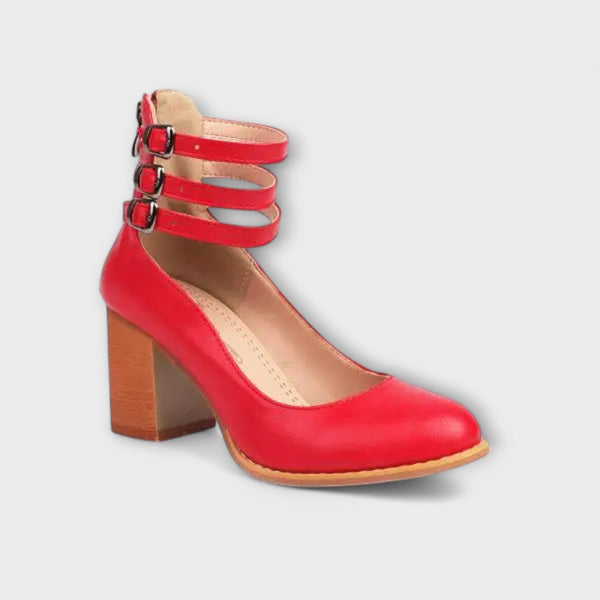 Alira – Zapatos de tacón con diseño de correa en el tobillo