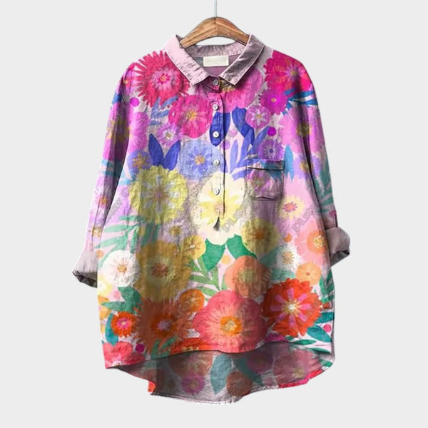 Rosario | Blusa con estampado floral