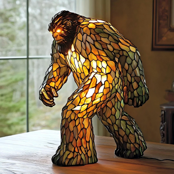 Lámpara de Bigfoot de Vidrio Soplado