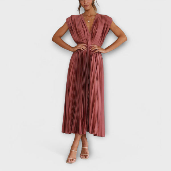 Maria - Elegante vestido de pliegues