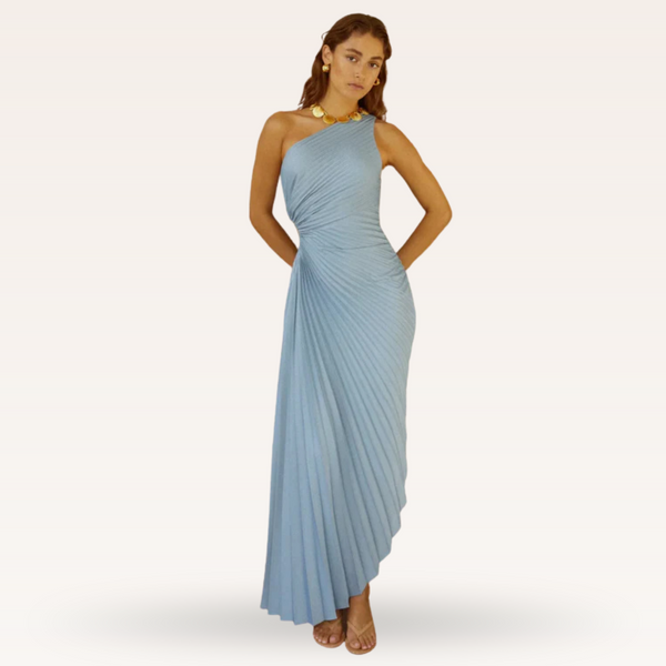 Xiana | Elegante vestido plisado sin mangas