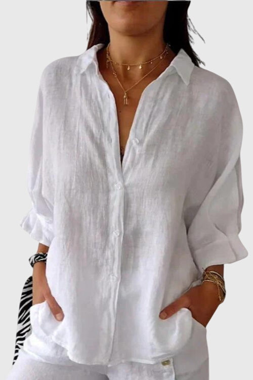 Anisa | Camisa abotonada elegante y clásica