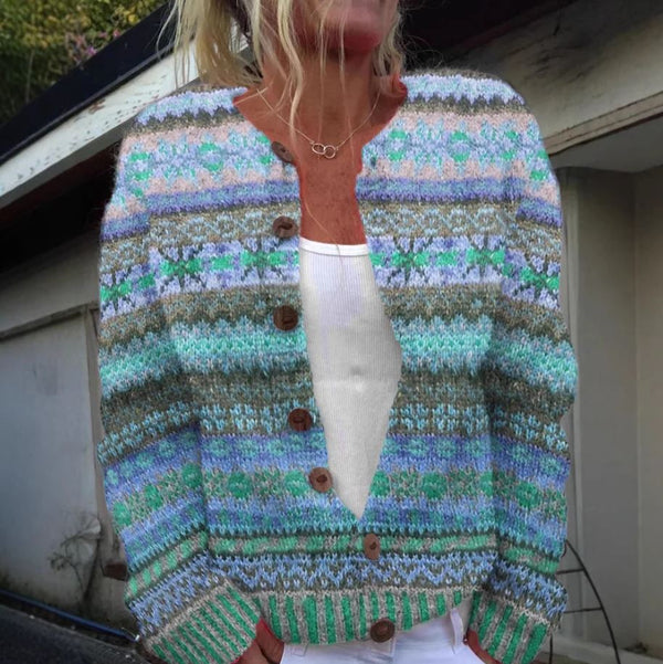Lotte | Chaqueta azul con estampado