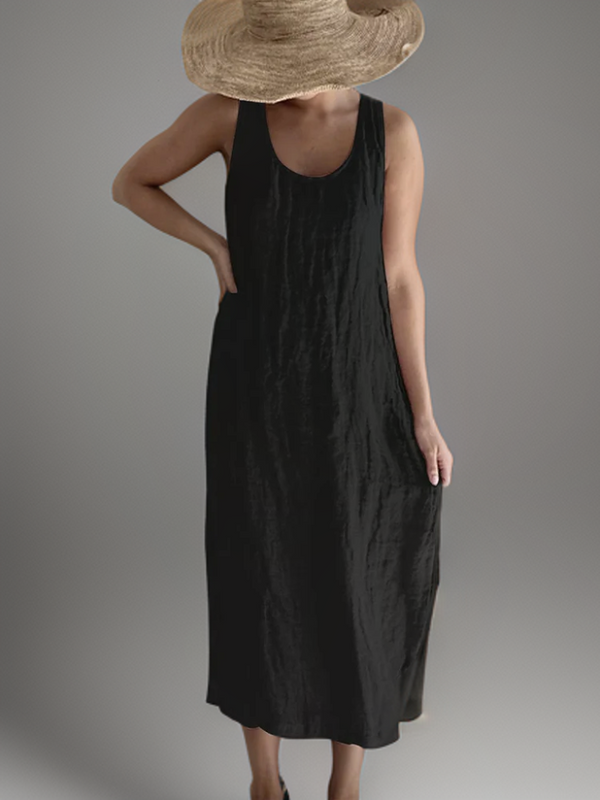 Erika | Elegante vestido largo sin mangas