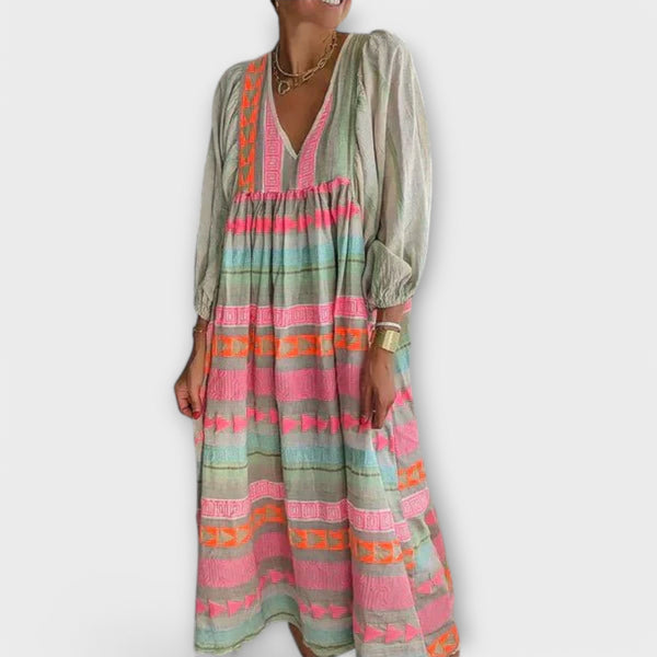 Hermine - Vibrant Lose Kleid