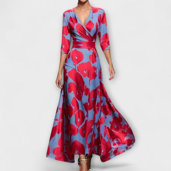 Alma - Elegante vestido de mujer con diseño en mangas