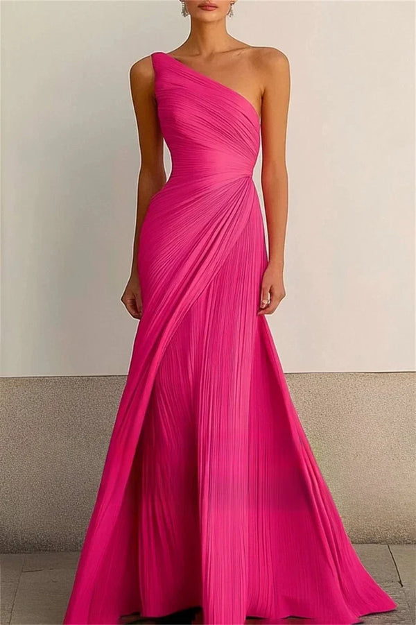 Celestia | Vestido de gala con hombros descubiertos