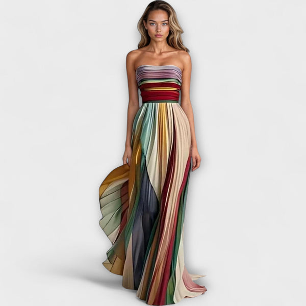 Arya | Vestido largo de colores