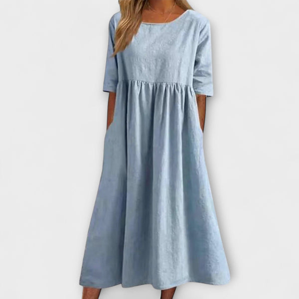 Lourdes - Vestido que cubre el abdomen